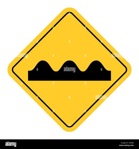 Speed Bumps Ahead Sign Cut Out Stock Images And Pictures Alamy