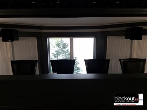 These blackout shades come with an aluminum head rail and bottom rail, and they have a cord lock they're a great solution for renters or anyone who wants an affordable window covering that installs. Custom Blackout EZ Window Cover Premier (polyester/cotton ...