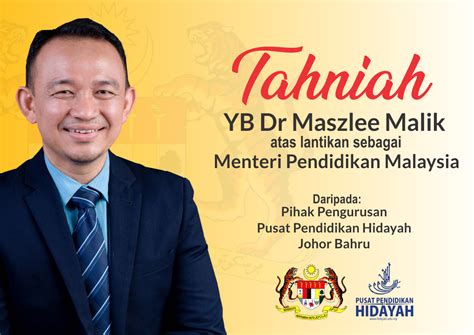 A thread about maszlee but all talk is about dap if you cannot even address malaysian chinese head on and only criticises dap, everyone i hope is aware when they say dap, they mean chinese in malaysia. Tahniah YB Dr Maszlee Malik | Sekolah Islam Hidayah