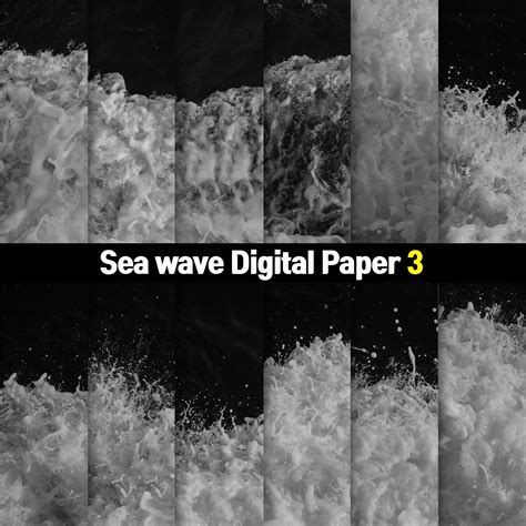 Splatter Photoshop Overlay Sea Wave Overlays Ocean Etsy