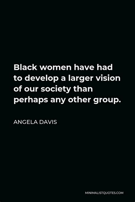 Angela Davis Quotes Visions Black Women Society Cards Against