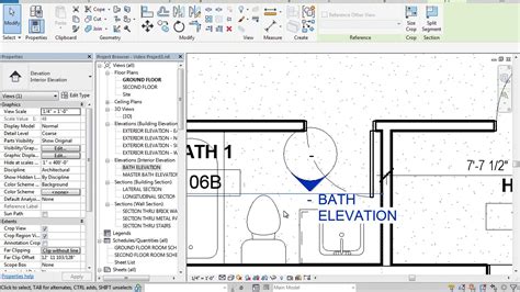 17 7 Placing Interior Elevation Tags Youtube