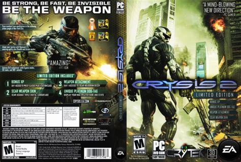 Crysis 2 Dvd Cover 2011 Pc