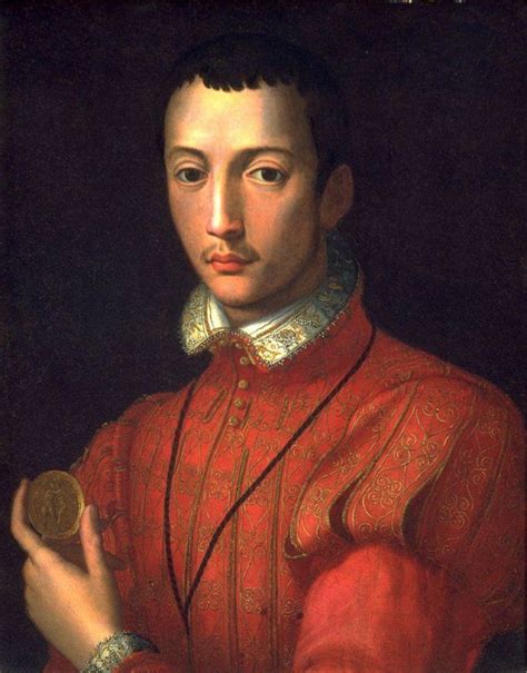 Portrait Of Francesco I Demedici Alessandro Allori Renaissance