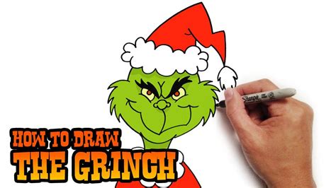 How To Draw The Grinch Easy At Drawing Tutorials