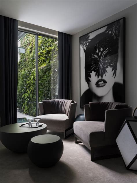 Knightsbridge Residence By Tollgard Studio Living Space