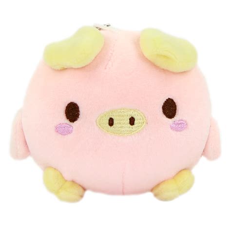 Pig Plush Doll Kawaii Stuffed Animal Soft Squishy Plushie Mochi Pink