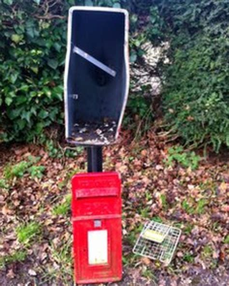 Post Boxes Blown Up With Fireworks In Chelmsford Area Bbc News