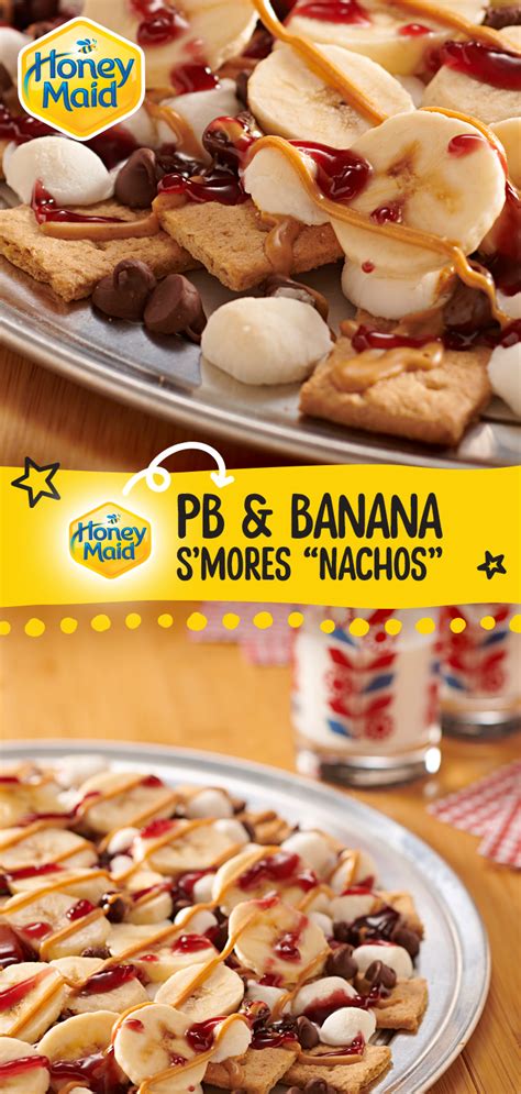 Just about the only requirement for making banana bread is that you use ripe bananas. PB & Banana S'mores "Nachos" | Resep