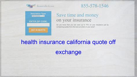 health insurance california quote off exchange | Life insurance quotes