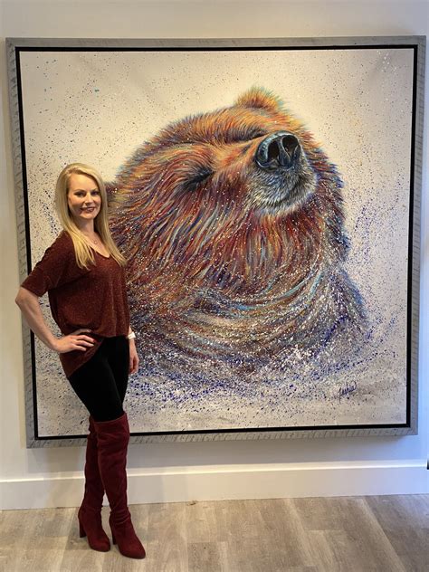 About Teshia And The Colorful Wildlife Art Paintings Teshiaart