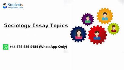 Essay Topics Sociology Essays Students Informative Assignments