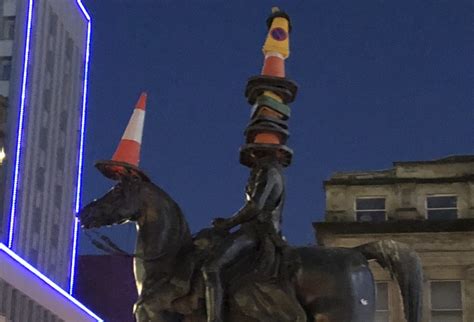 Why Glasgow Loves To Adorn The Duke Of Wellington With Cones As Council Finally Removes Giant