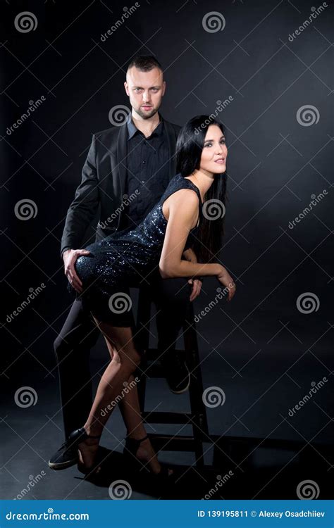 Brunette Girl And Her Partner Stock Image Image Of Lover Bdsm 139195811