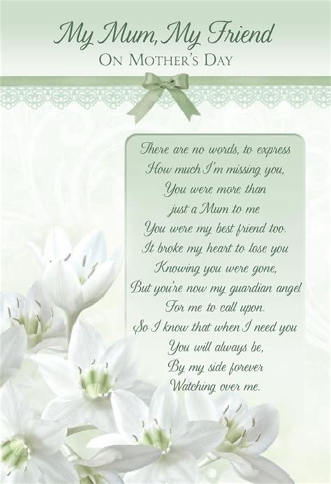 Picture 10 Of 14 Mother Day Message Mothers Day Poems Mothers Day In Heaven