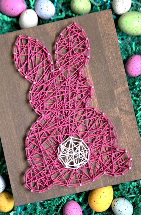 Easter Bunny String Art String Art Templates String Art Patterns