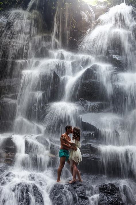 1297 Romantic Couple Waterfall Photos Free And Royalty Free Stock