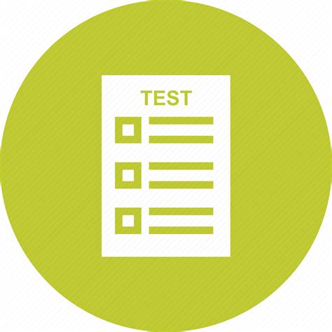 Computer Internet Online Quiz Test Testing Web Icon Download On