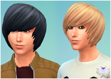 Maxis Match Cc For The Sims 4 • Emo Hair By David Sims