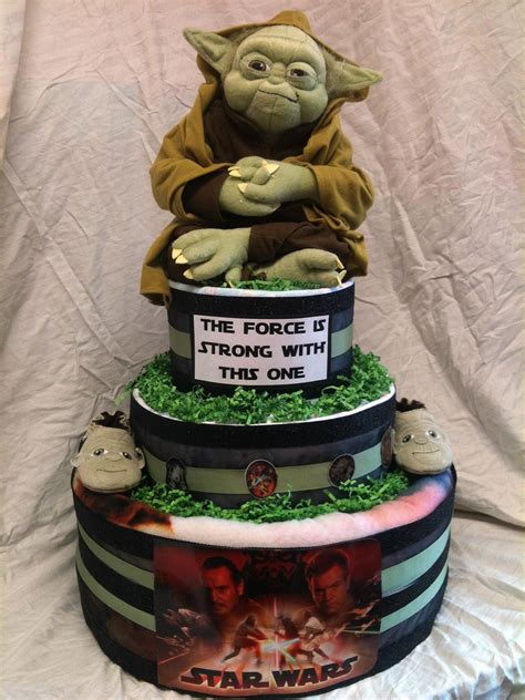 Star Wars Themed Diaper Cake Diy Star Wars Ts Creative Baby