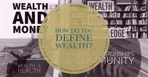 How Do You Define Wealth Dktornstrom
