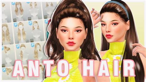 Female Anto Hair Cc Folder 💕 Sims 4 Female Hair Cc Folder Mods Folder
