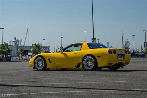 Yellow Chevrolet C5 Z06 Corvette Ccw Hs016 Hybrid Series Forged