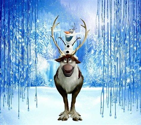 Olaf Riding On Sven Wallpaper In The Frozen Club Disney Olaf Olaf