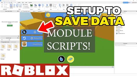 Roblox Scripting Tutorial Module Scripts And Datastore Youtube
