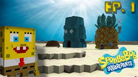 Minecraft Spongebob Episode 1 Conch Street Building Bikini Bottom In
