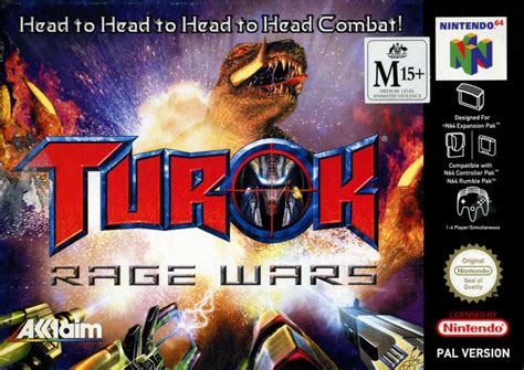 Turok Rage Wars Nintendo Box Cover Art MobyGames