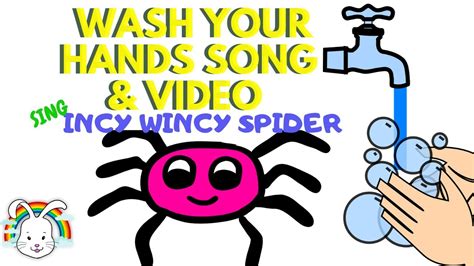 Wash Your Hands Song W Incy Wincy How To Wash Your Hands For Kids