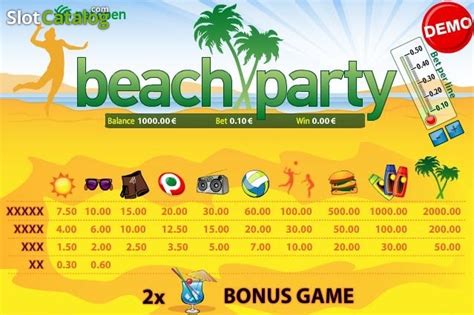 Beach Party Paf Slot Free Demo And Game Review Jan 2024