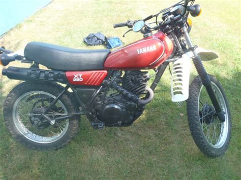 1981 Vintage Yamaha Xt 250 Enduro