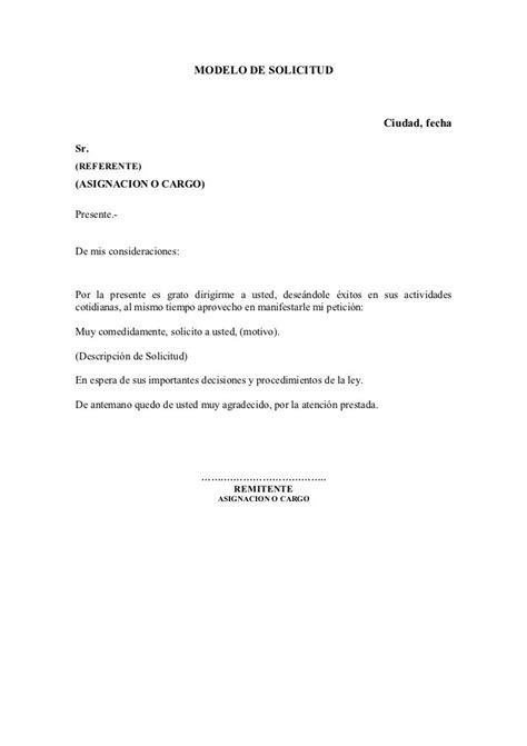 Carta De Solicitud Para Pedir Algo Actualizado Abril 2023 Reverasite