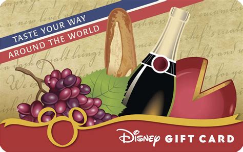 How to make a gift certificate with ms word. 'Taste Your Way Around the World' with a Disney Gift Card ...