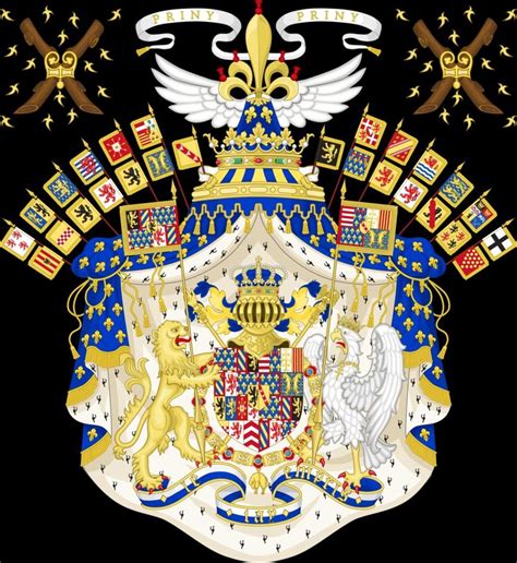 Gran Escudo De Armas Del Reyno De Lotharingia Coat Of Arms Heraldry