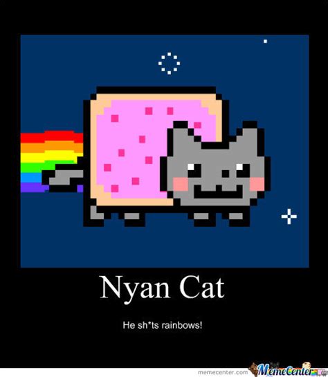 Nyan Cat By Cassiecat23 Meme Center