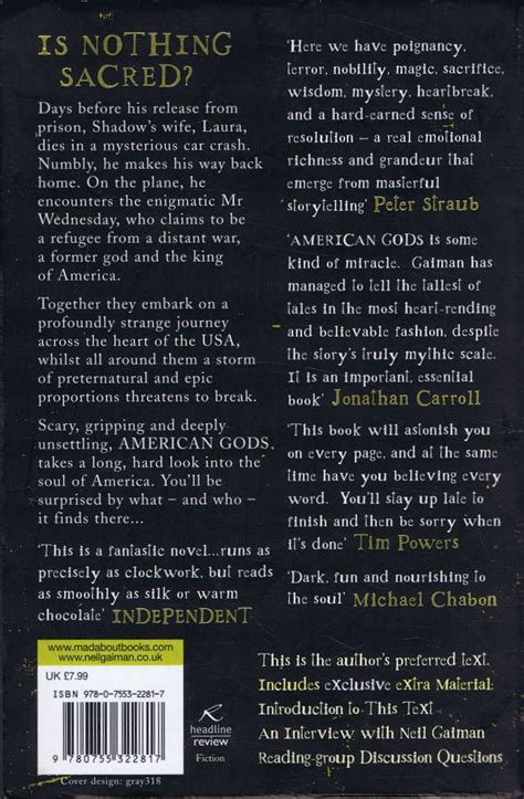 American Gods Author S Preferred Text Av Neil Gaiman Pocket Fantasyhyllan