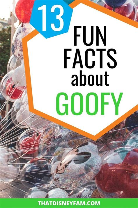13 Fun Facts About Goofy Disney Facts Disney Facts Disney Fun