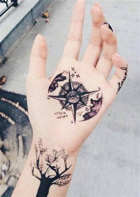 20 Awesome Compass Tattoo Ideas For Creative Juice