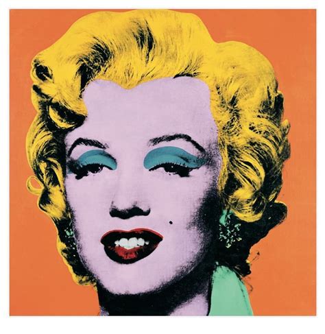 Andy Warhol Marilyn Monroe Artsy Warhol Paintings Pop Art