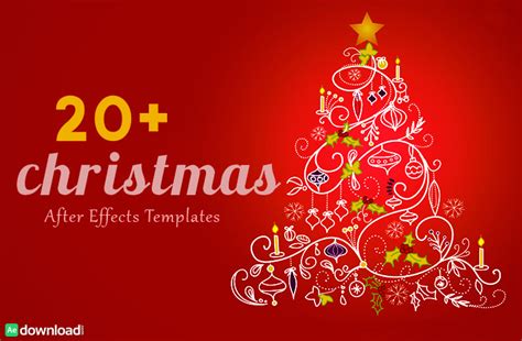 30 Top Christmas After Effects Free Template - Free After Effects
