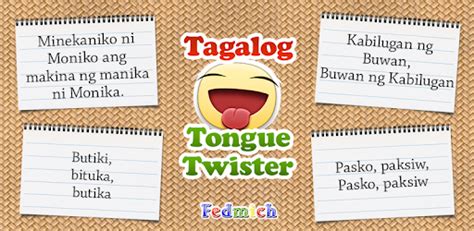 Tagalog Tongue Twisters Filipino Pleaseeasysite SexiezPix Web Porn