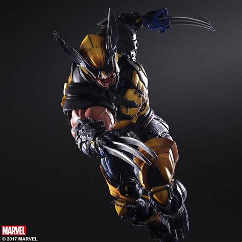 Randomly Random Variant Play Arts Kai Wolverine Official Photos And