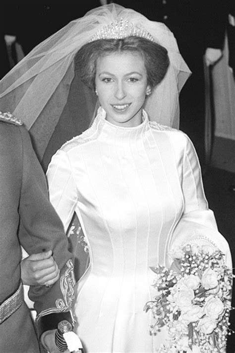 The Most Epic Royal Jewelry In History Princess Anne Wedding Dress