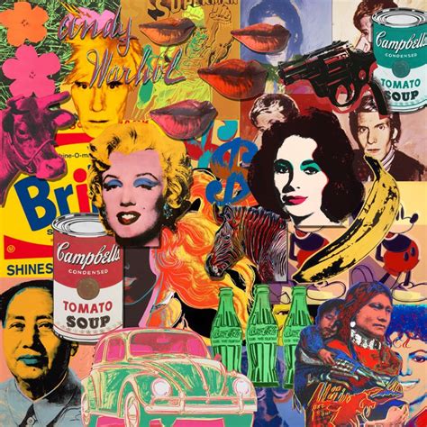 Andy Warhol Collage Pop Art Prints And Posters Australia