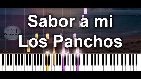 Los Panchos Sabor A Mi Piano Cover Acordes Chordify