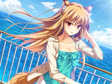 Wallpaper Illustration Blonde Long Hair Anime Girls