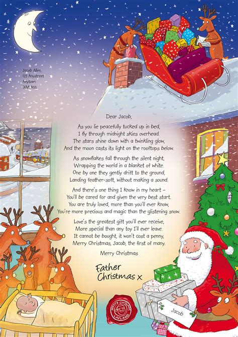 Santa Letter Example For Kids